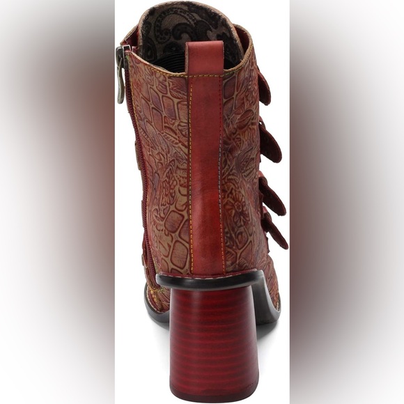 NEW L`Artiste by Spring Step Women's Leather Boots Wonderland SIZE 38 Fit 7.5/8 - Picture 7 of 14